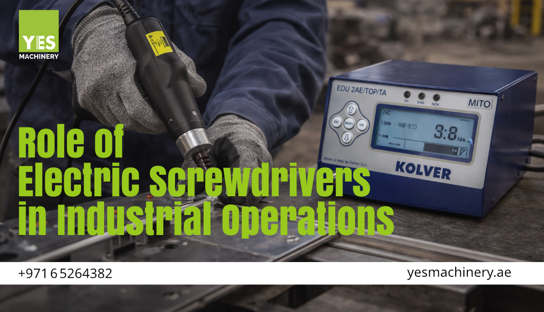 Role of Electric Screwdrivers in Industrial Operations