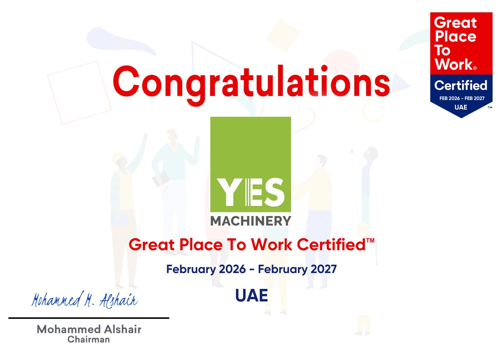 Great Place to Work!