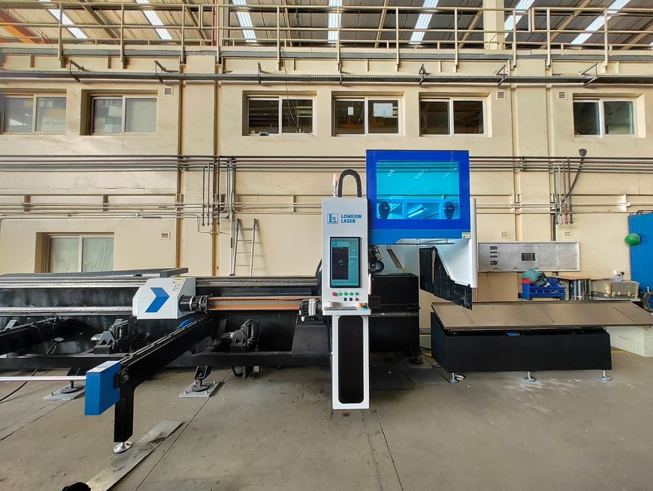 LONGXIN Laser System Installed with on-site training at a Dubai shipyard