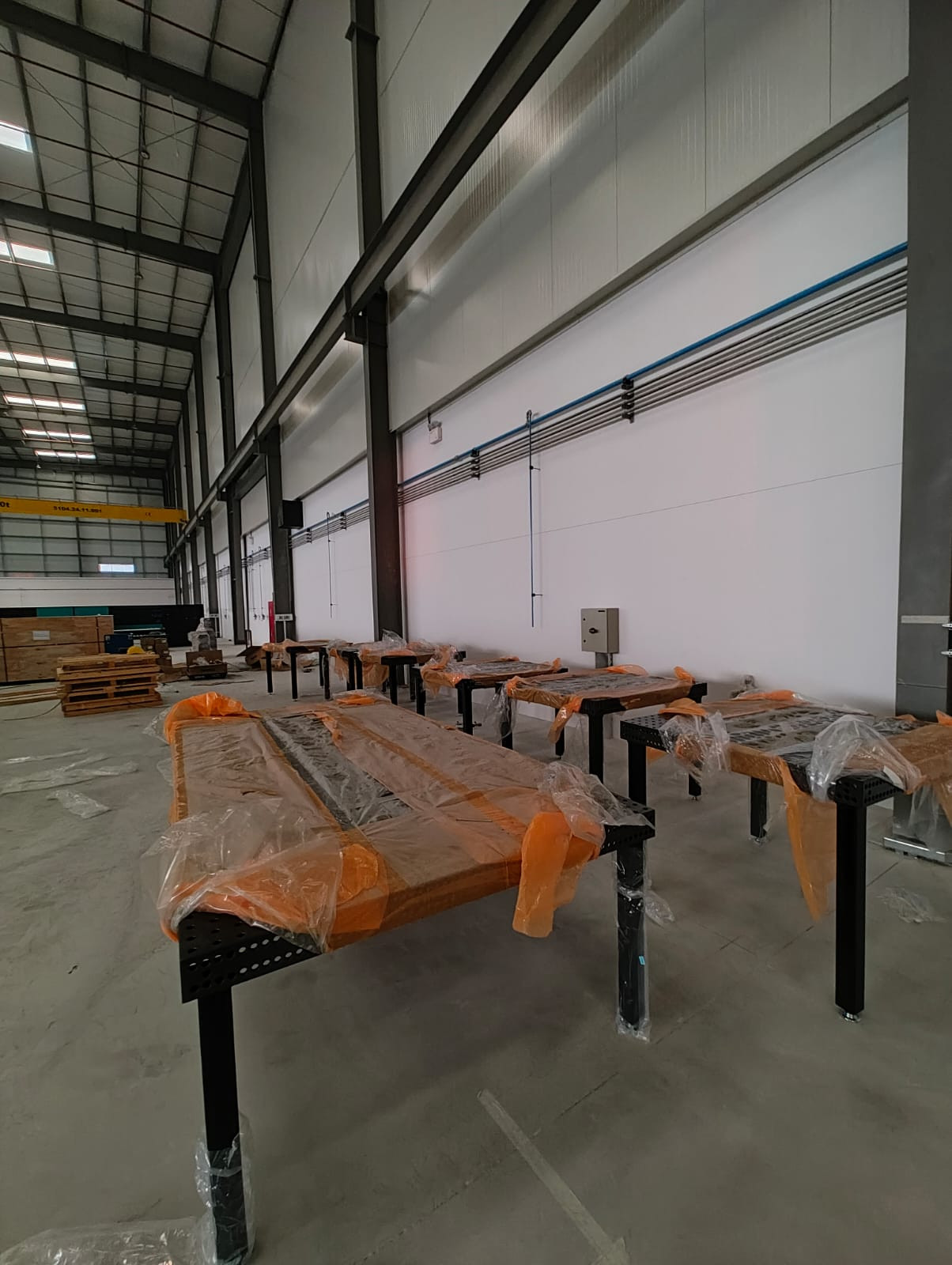 SIEGMUND Welding Table Installed at a Air conditioning system supplier in Jabel ali