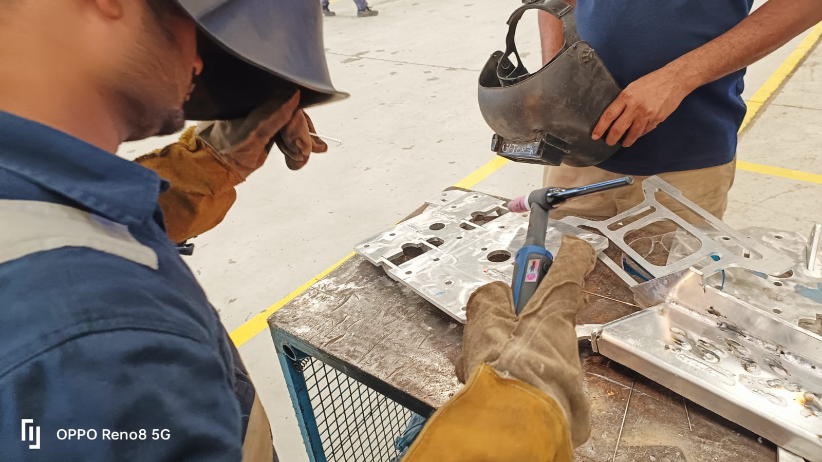 Welding Machine Installed at a armored vehicle manufacturer in UAE
